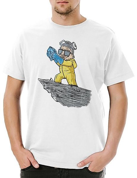 Urban Backwoods Print-Shirt Urban Backwoods Crystal King Herren T-Shirt Wei günstig online kaufen