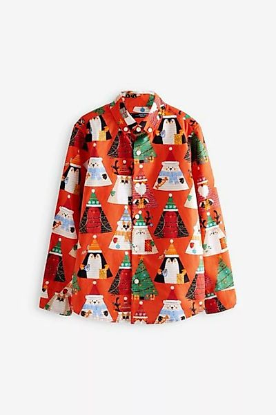 Next Langarmhemd Langärmeliges Weihnachtsshirt (1-tlg) günstig online kaufen