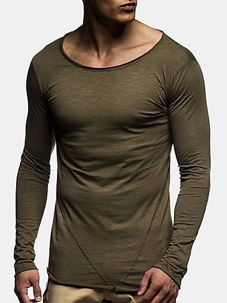 Langarmshirt Slim Fit günstig online kaufen