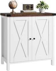 GarveeMore Unterschrank Küchenschrank Sideboard mit Türen, günstig online kaufen