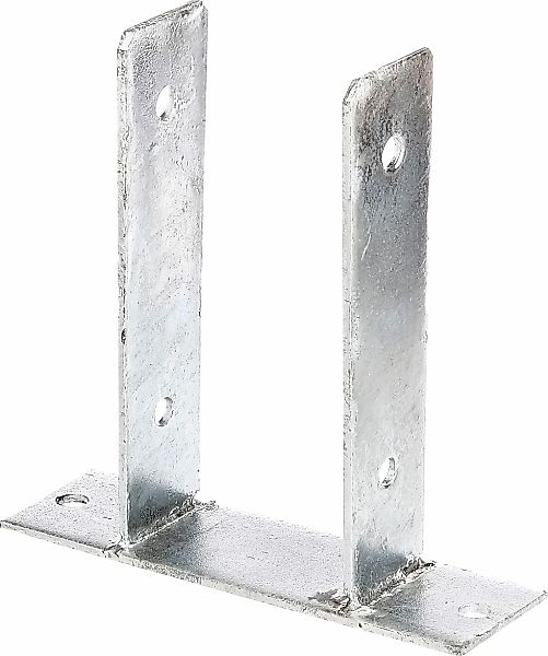 Alberts U-Pfostenträger Set, 3 Stk. tlg. zum Aufschrauben, feuerverzinkt, l günstig online kaufen