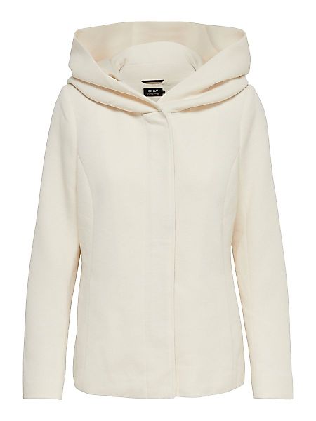 ONLY Kurze Kapuzen Jacke Damen White günstig online kaufen