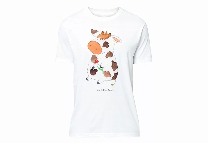 Mr. & Mrs. Panda T-Shirt Kuh - Weiß - Geschenk, Hof, Hoftiere, Spruch, T-Sh günstig online kaufen