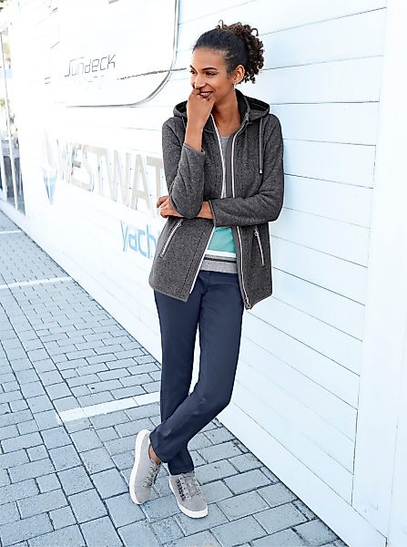 Casual Looks Fleecejacke günstig online kaufen