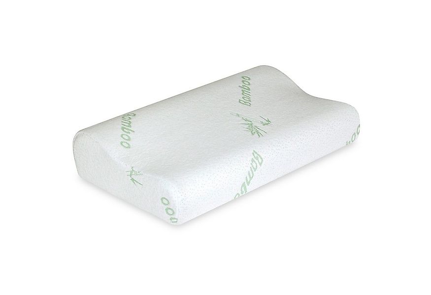 Vitabo Nackenkissen Ergonomisches Kopfkissen Wellenform, klimaregulierender günstig online kaufen