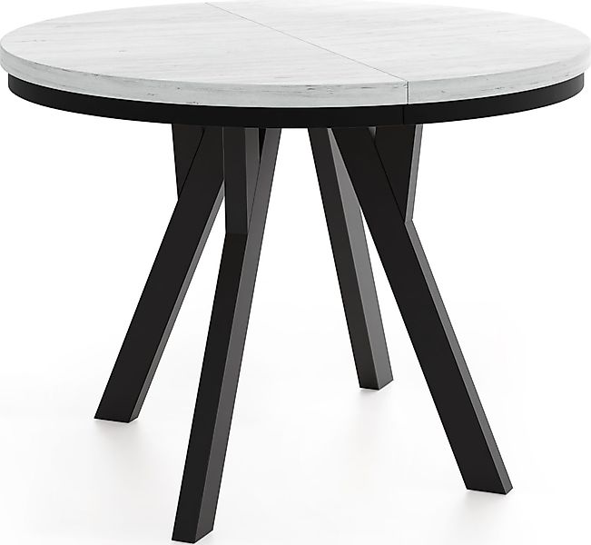 WFL GROUP Esstisch Strato Black (vier günstig online kaufen