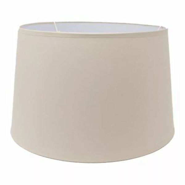 B & S Lampenschirm aus Stoff beige Ø 34 cm E14/E27 Fassungen  Erwachsene günstig online kaufen