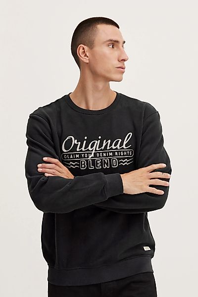 Blend Longpullover "BHSweatshirt" Klassisches Sweatshirt mit Rundhalsaussch günstig online kaufen