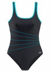 LASCANA Badeanzug mit Kontrastpaspelierungen und Shaping-Effekt günstig online kaufen