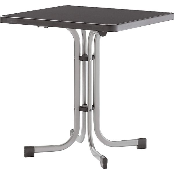 Sieger Klapptisch Quadratisch Graphit 70 cm x 70 cm günstig online kaufen