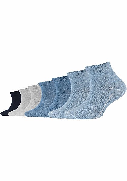 Camano Kurzsocken "ca-soft" 7 Paar, mit verstärktem Fersen- und Zehenbereic günstig online kaufen