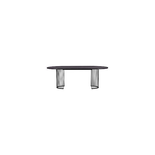 ebuy24 Hamneskär Esstisch 110x220cm Schwarz günstig online kaufen
