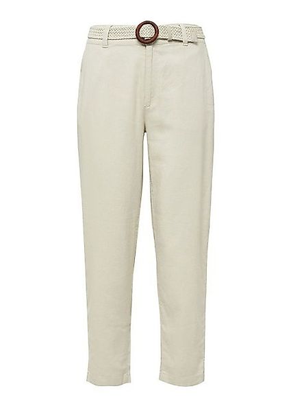 s.Oliver Stoffhose – luftige Sommerhose mit Barrel Leg - Cropped Chinohose günstig online kaufen