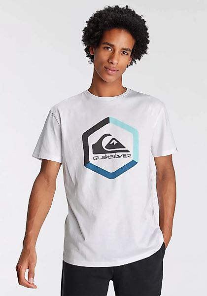 Quiksilver T-Shirt Herren Doppelpack mit Logodruck (Packung, 2-tlg., 2er-Pa günstig online kaufen