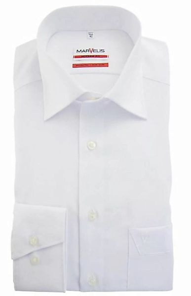 MARVELIS Businesshemd Marvelis - modern fit Hemd 4700/64/00 langarm weiß günstig online kaufen