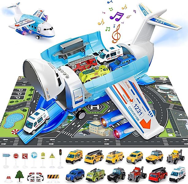 Vivitar Spielzeug-Flugzeug mit Lichtern, Geräuschen, Sprühfunktion günstig online kaufen