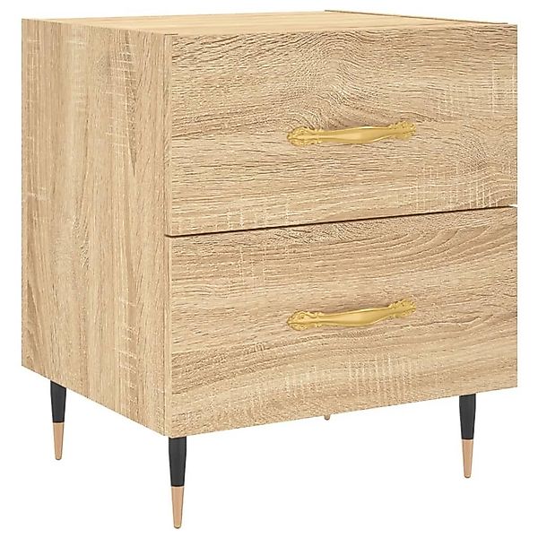 vidaXL Nachttisch Nachttisch Sonoma-Eiche 40x35x47,5 cm günstig online kaufen