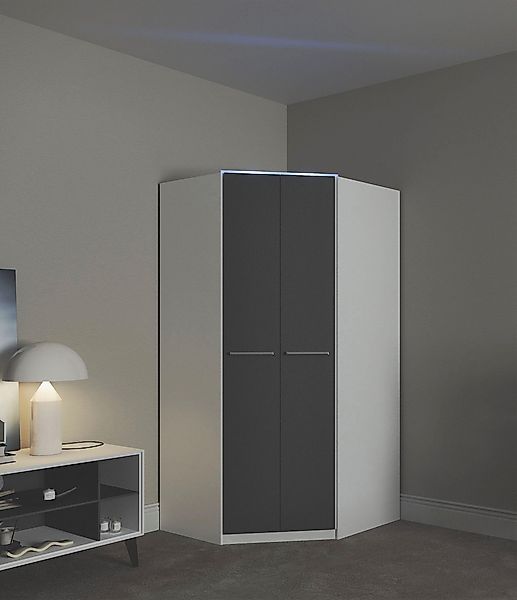 priess Eckkleiderschrank "Barcelona Kleiderschrank Ecklösung Raumwunder", i günstig online kaufen