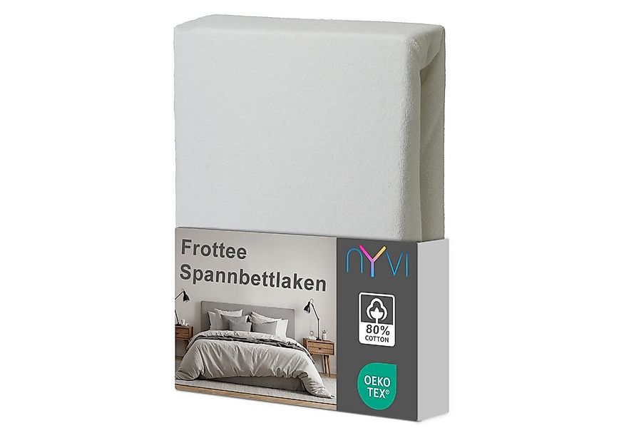 NYVI Spannbettlaken Spannbettlaken DreamScience Frottee für Matratzen bis 2 günstig online kaufen