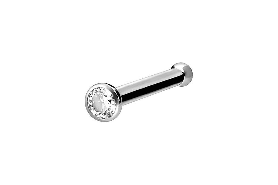 PIERCINGLINE Nasenpiercing Titan Nasenstecker Pin KRISTALL (Nasenstecker, 1 günstig online kaufen