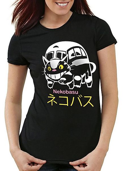 style3 T-Shirt Katzenbus Katze Bus Ghibli anime japan mein nachbar tonari t günstig online kaufen