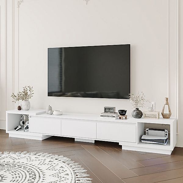 FUFU&GAGA TV-Schrank Ausziehbarer TV-Schrank, MDF mit günstig online kaufen