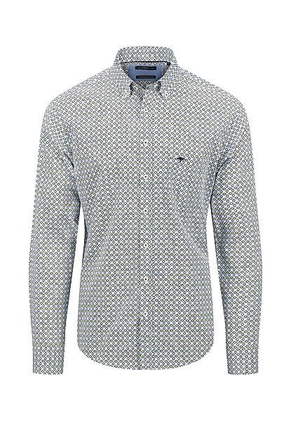 FYNCH-HATTON Hemdjacke mit Print Muster günstig online kaufen