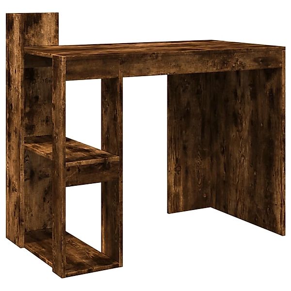 vidaXL Schreibtisch Räuchereiche 103,5x56,5x94 cm Holzwerkstoff 847979 günstig online kaufen