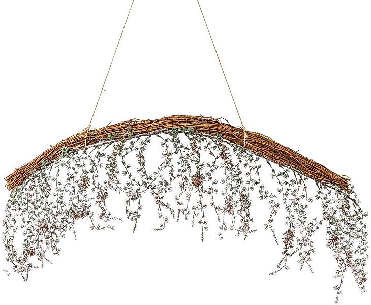 Winterliche Kunstpflanze Weihnachtsdeko Zeder, Creativ deco, Reisigbogen mi günstig online kaufen