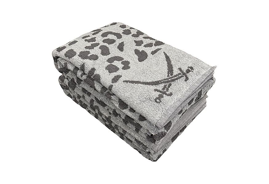 Sansibar Sylt Duschtücher 2 teiliges Duschtuch Set LEO mit modernem Design, günstig online kaufen