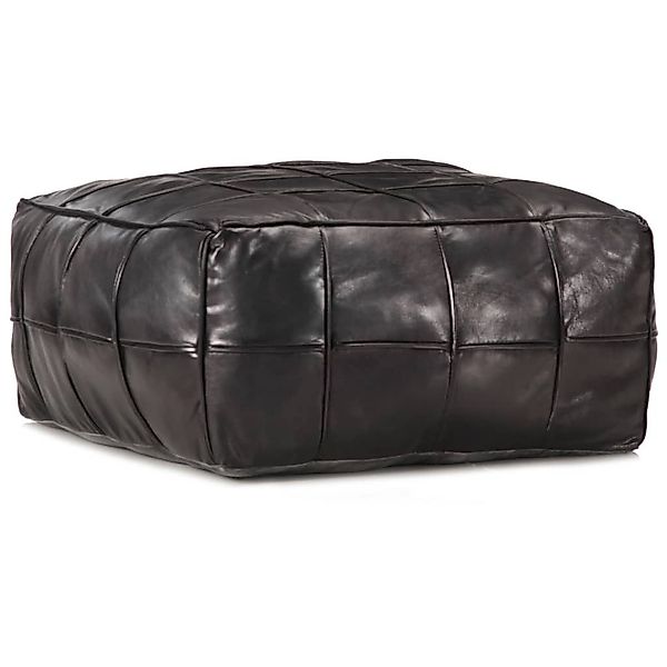 vidaXL Polsterhocker Pouf Schwarz 60 x günstig online kaufen