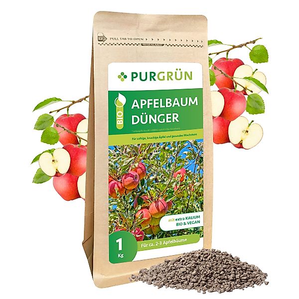 Purgrün Obstdünger Purgrün Bio Apfelbaum Dünger, günstig online kaufen