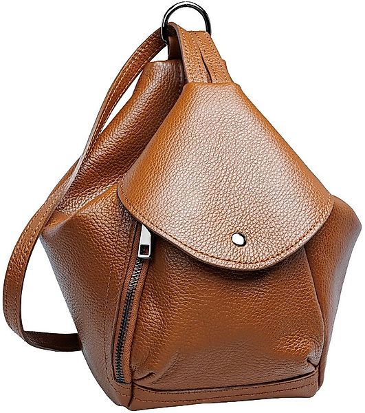 Caspar Cityrucksack 2in1 Leder Schultertasche Damen Tasche- PREMIUM LINE - günstig online kaufen