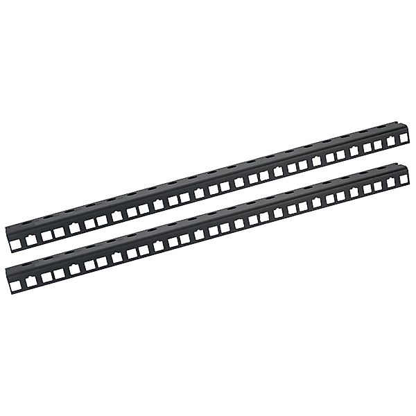 HMF 66810 Rackschiene für Serverschrank 2 Stück 10 Zoll 10 HE Schwarz günstig online kaufen