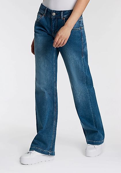 Herrlicher 5-Pocket-Jeans "Edna Denim Cashmere Touch", im Flared Fit, Cashm günstig online kaufen