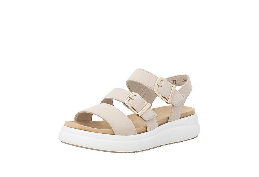Remonte Plateausandale Sommerschuh, Sandale mit Softfußbett und zwei Klettv günstig online kaufen