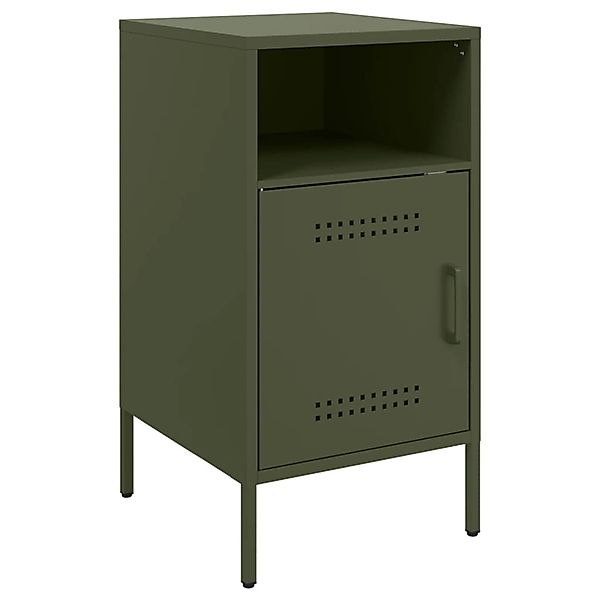 vidaXL Nachttisch Nachttisch Olivgrün 36x39x68 cm günstig online kaufen