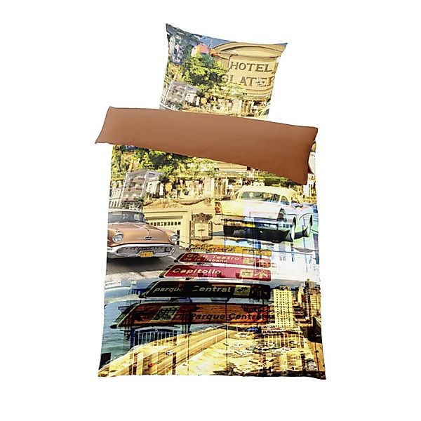 Trend Bettwäsche Havanna, Mako-Satin, 2 teilig, günstig online kaufen