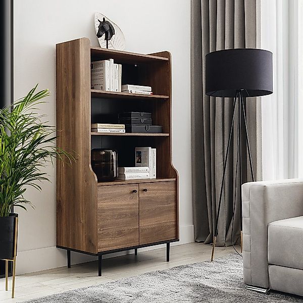 Lomadox Regal VAREDO-132, Eiche Nb. Wohnzimmer günstig online kaufen