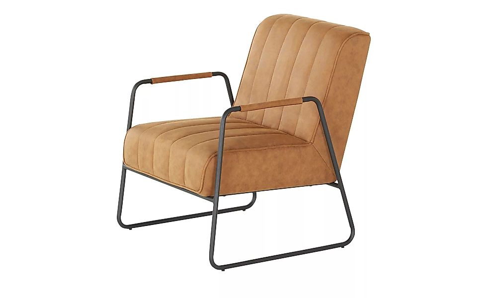 Kufen-Sessel - gelb - 68 cm - 82 cm - 79 cm - Polstermöbel > Sessel > Polst günstig online kaufen