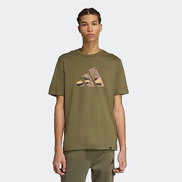 adidas Sportswear T-Shirt "M CAMO LOGO T" sportlicher Stil, ohne Verschluss günstig online kaufen