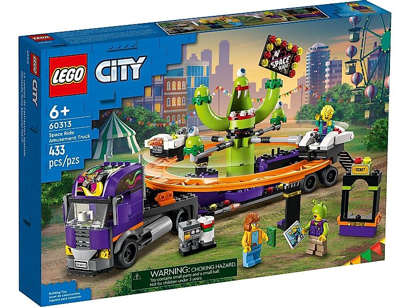 LEGO® LEGO® City 60313 LKW mit Weltraumkarussell Konstruktionsspielsteine, günstig online kaufen
