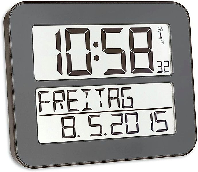TFA Dostmann Funkwanduhr TimeLine Max TFA günstig online kaufen