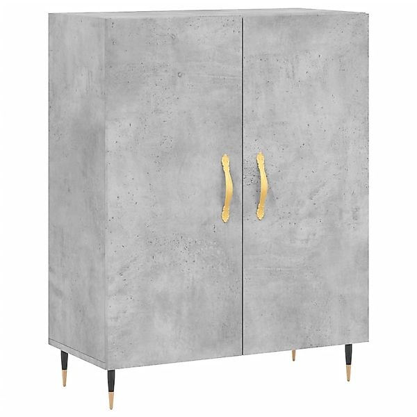 vidaXL Sideboard Betongrau 69,5x34x90 cm Holzwerkstoff 827704 günstig online kaufen