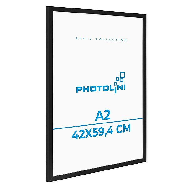 PHOTOLINI Bilderrahmen Poster-Einzelrahmen Modern Schmal günstig online kaufen