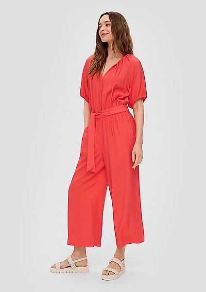 s.Oliver Overall Jumpsuit aus Viskosemix günstig online kaufen