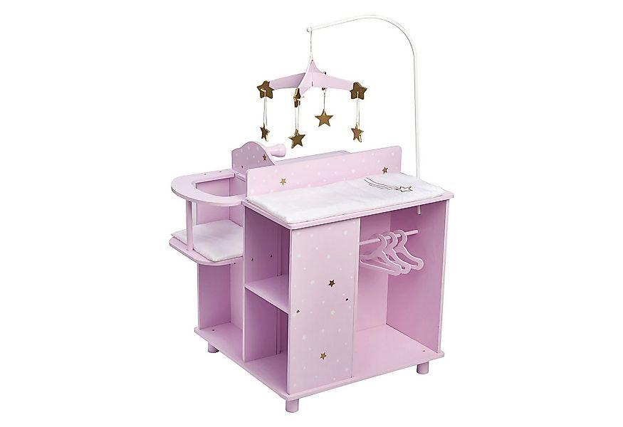 TEAMSON™ KIDS    Puppen Pflegecenter All-in-One Puppenmöbelset in Lila mit günstig online kaufen