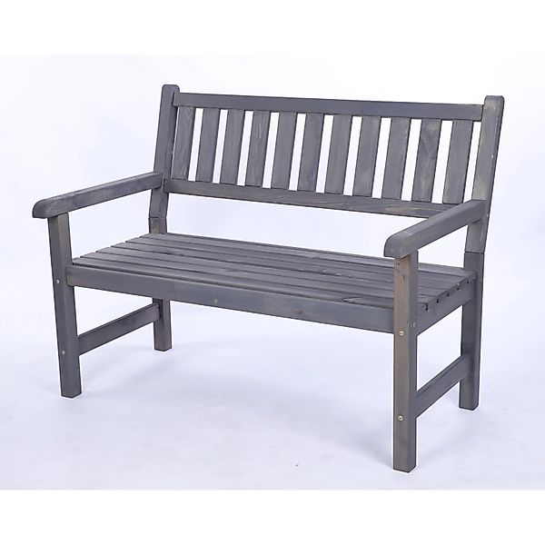 PROREGAL Gartenbank Grana HxBxT 90x117x70cm Inkl. Planenabdeckung Grau günstig online kaufen