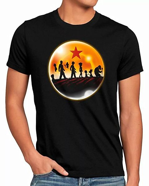 style3 Print-Shirt Herren T-Shirt Fellowship of the Dragon super dragonball günstig online kaufen
