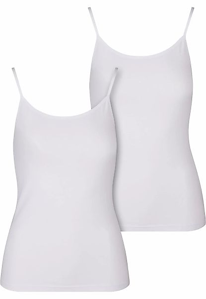 URBAN CLASSICS Muskelshirt "Urban Classics Ladies Basic Tank Top Cotton 2-P günstig online kaufen